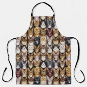 Kattentextuur Schort (Voorkant)