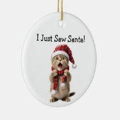 Kattenthema Kerst Cheer Cat Ornament (Rechts)