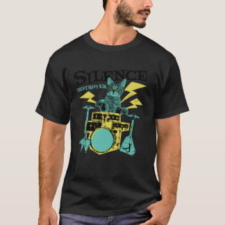 kattentrommel t-shirt