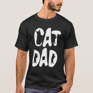 Kattenvader Eigenaar Heren Design Kitten Jongen Ku T-shirt