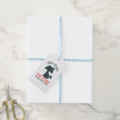 Kattenvader vaderdag cadeau cadeaulabel (Met Touw)