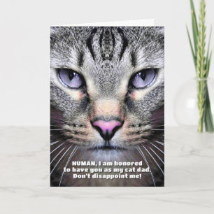 Kattenvader Vaderdag kaart