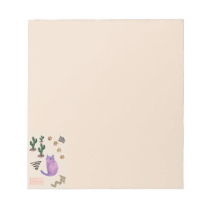 Kattenvis Cactus Notitieblok