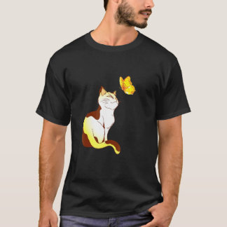 Kattenvlinder Zonneschijn Japanse Kersenbloesem Vi T-shirt