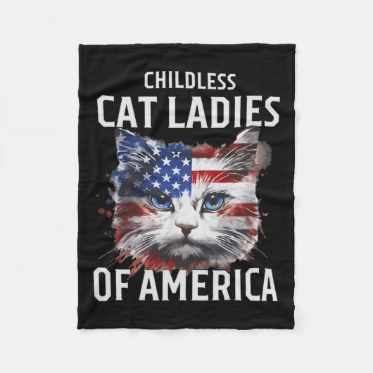 Kattenvrouwen tegen het fascisme 1 fleece deken (Voorkant)