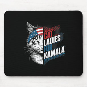 Kattenvrouwen voor Kamala President Kamala Harris Muismat
