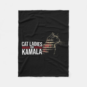 Kattenvrouwtjes voor Kamala Fleece Deken