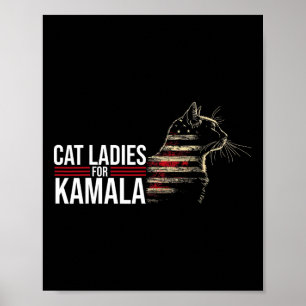 Kattenvrouwtjes voor Kamala Poster