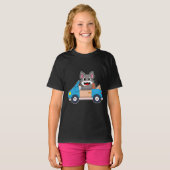 kattenwagen t-shirt (Voorkant volledig)