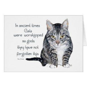 Kattenwijsheid - in de oude tijden, Katten werden