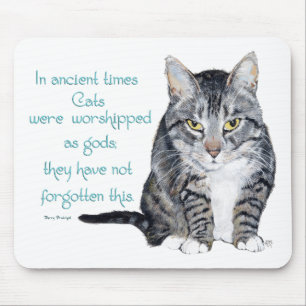 Kattenwijsheid - in de oude tijden, waren katten muismat
