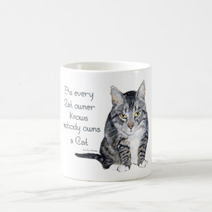 Kattenwijsheid - zoals elke katteneigenaar weet koffiemok