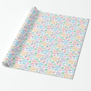 kattepatroon cadeaupapier
