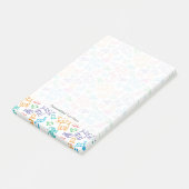 kattepatroon post-it® notes (Schuin)