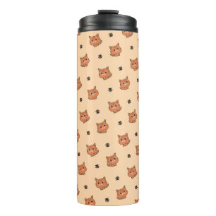 kattepatroon thermosbeker
