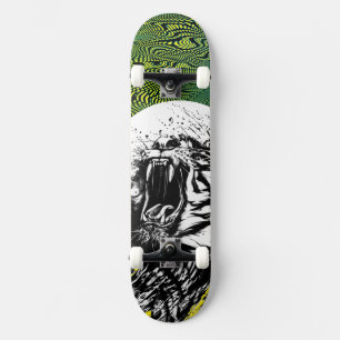 KATTERIJTIGER EN PSYCHEDELICS SKATEBOARD