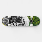 KATTERIJTIGER EN PSYCHEDELICS SKATEBOARD (Horizontaal)