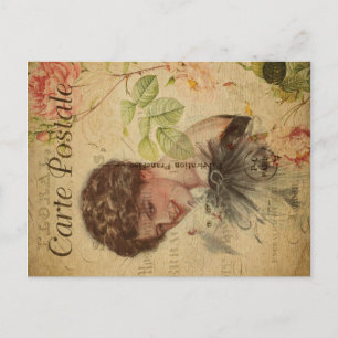  kattethema   Carte Postale   Kat Lady Briefkaart