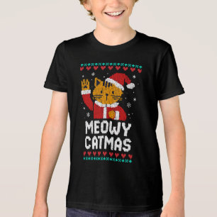Kattig Katkerstmis Tri-Blend Shirt