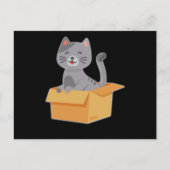 Kattig leuk ontwerp katten cute poot huisdier dier briefkaart (Voorkant)