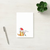 Kattige grappige kerst schattige muis post-it® notes (Kantoor)