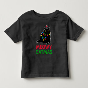 Kattige Kerstdagen Kinder Shirts