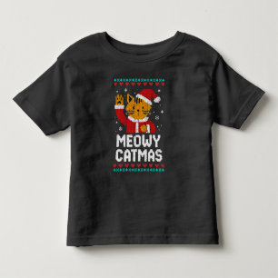 Kattige Kerstdagen Kinder Shirts