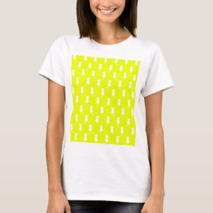 Kattige pret voor altijd Whimsical Cats Witte Kat  T-shirt