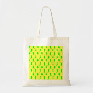 Kattige pret voor altijd Whimsical groene katten g Tote Bag