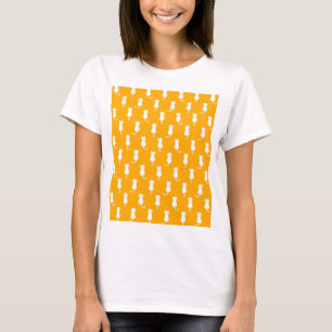 Kattige pret voor altijd Whimsical katten Wit op T T-shirt