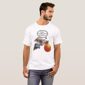 KATTURTLE EN BASKETBALL T-SHIRT (Voorkant volledig)