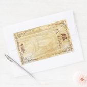 Katverse Bookplaten Rechthoekige Sticker (Envelop)