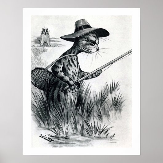 Katvisserij, Louis Wain Poster (Voorkant)
