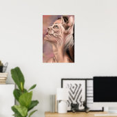 Katvrouw Poster (Thuiskantoor)
