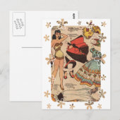 Katy Keene Halloween Costumes Briefkaart (Voorkant / Achterkant)