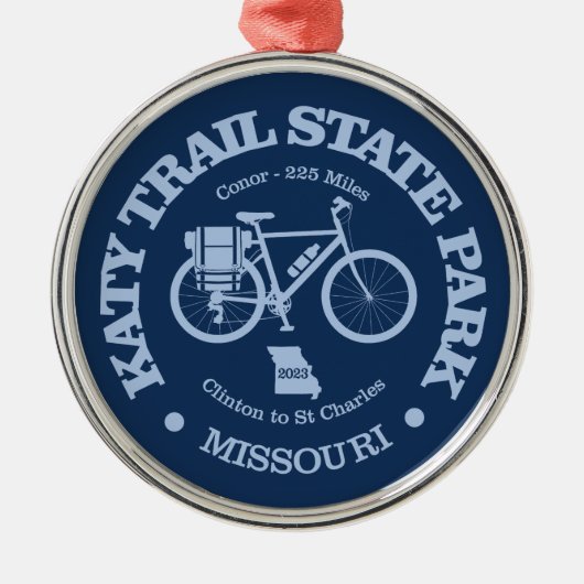 Katy Trail (Conor) Metalen Ornament (Voorkant)