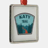 Katy Trail Metalen Ornament (Rechts)