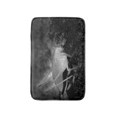 Katydid Insect in zwart-wit Badmat (Voorkant Verticaal)