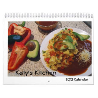 Katy's Kitchen 2013 Agenda Kalender