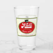 Katz Draft Beer, Drewrys, Chicago, IL Glas (Achterkant)