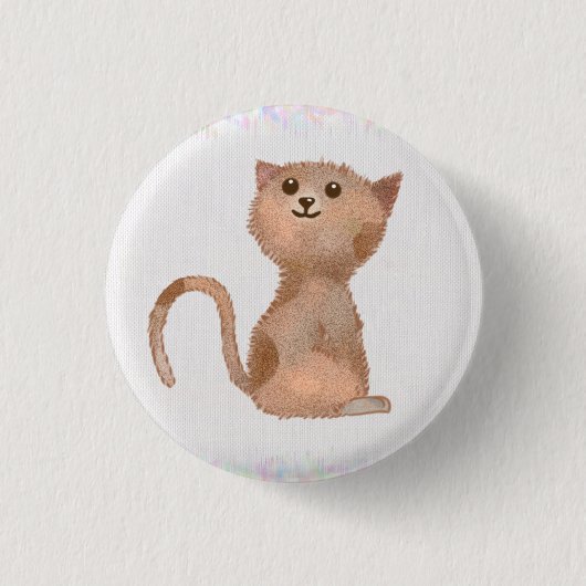 Kätzchen Ronde Button 3,2 Cm (Voorkant)