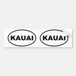 KAUAI BUMPERSTICKER