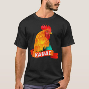 Kauai Chicken Tshirts Rooster Style Garden