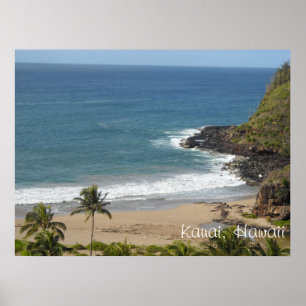 Kauai eiland Hawaï Poster