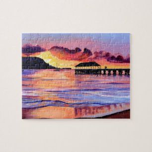 Kauai Hanalei Pier Jigzaag Puzzle Legpuzzel