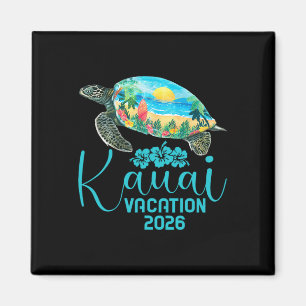 Kauai Hawaï Reis 2026 Zee Schildpad Zomer Vakantie Magneet
