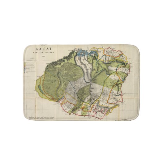 Kauai, Hawaii Badmat (Voorkant)