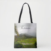 Kauai, Hawaii Forest Scene Tote Bag (Voorkant)