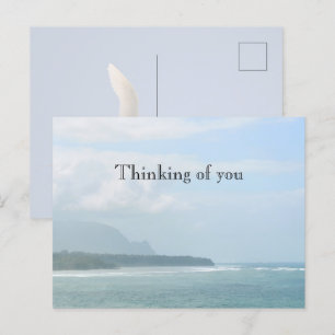 Kauai Hawaii Kilauea Ocean Red Tailed Tropicbird Briefkaart