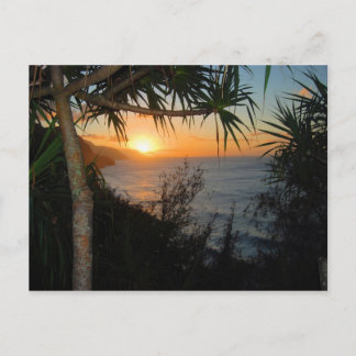 Kauai Hawaii Sunset Briefkaart